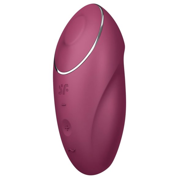 Satisfyer Tap & Climax 1 - 2 σε 1 Δονητής & Διεγερτής Κλειτορίδας (Κόκκινο)
