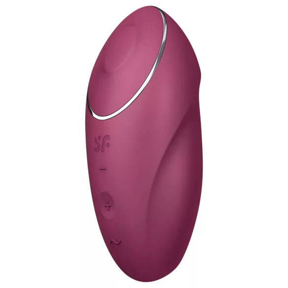 Satisfyer Tap & Climax 1 - δονητής & διεγέρτης κλειτορίδας 2 σε 1 - κόκκινο