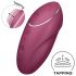 Satisfyer Tap & Climax 1 - 2 σε 1 Δονητής & Διεγερτής Κλειτορίδας (Κόκκινο)
