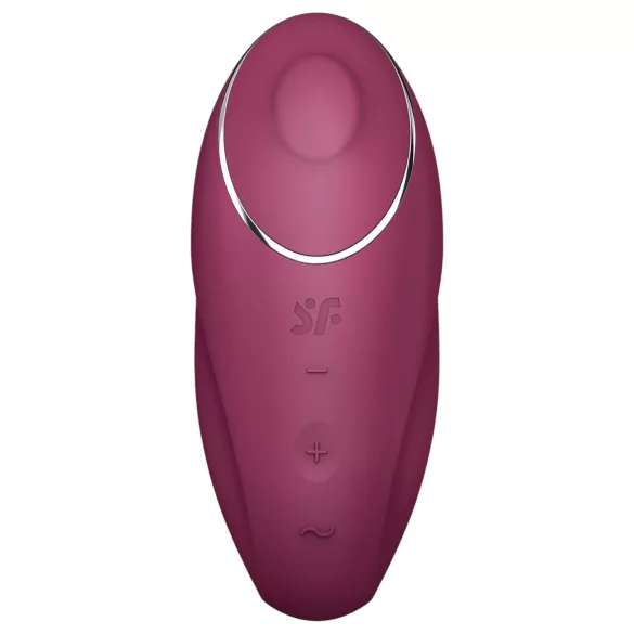 Satisfyer Tap & Climax 1 - δονητής & διεγέρτης κλειτορίδας 2 σε 1 - κόκκινο