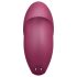 Satisfyer Tap & Climax 1 - 2 σε 1 Δονητής & Διεγερτής Κλειτορίδας (Κόκκινο)