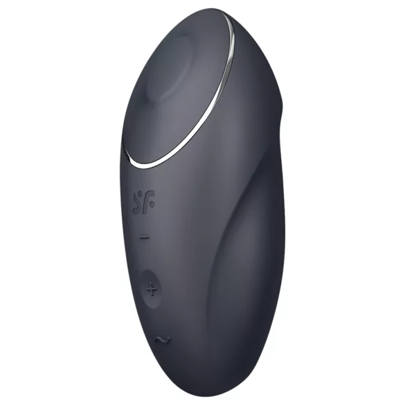 Satisfyer Tap & Climax 1 - δονητής κλειτορίδας 2 σε 1 - μαύρο