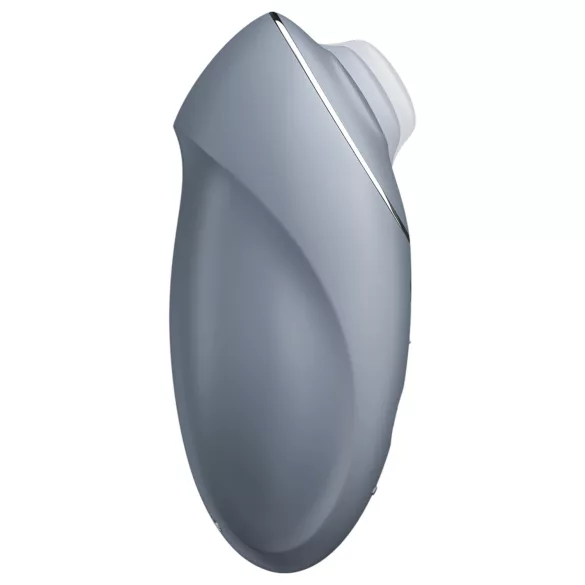 Satisfyer Tap & Climax 1 - γυναικείος δονητής κλειτορίδας 2 σε 1 - γκρι