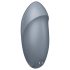 Satisfyer Tap & Climax 1 - 2 σε 1 δονούμενος διεγερτής κλειτορίδας (γκρι)
