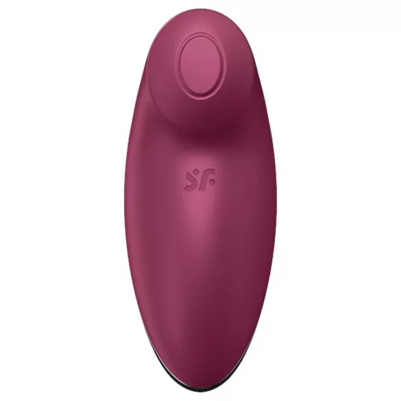 Satisfyer Tap & Climax 2 - 2 σε 1 διεγέρτης κλειτορίδας και δονητής (κόκκινο)