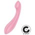Satisfyer G-Force - επαναφορτιζόμενος, αδιάβροχος δονητής G σημείου (ροζ)