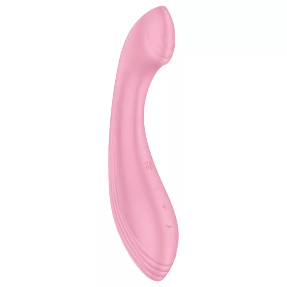 Satisfyer G-Force - επαναφορτιζόμενος, αδιάβροχος δονητής σημείου G (ροζ)