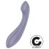 Satisfyer G-Force - Επαναφορτιζόμενος, αδιάβροχος δονητής G-σημείου (μοβ)