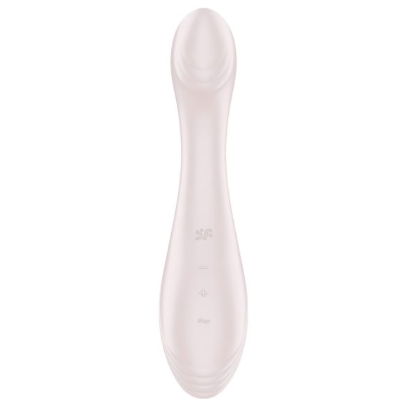 Satisfyer G-Force - δονητής σημείου G επαναφορτιζόμενος αδιάβροχος μπεζ