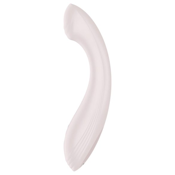 Satisfyer G-Force - δονητής σημείου G επαναφορτιζόμενος αδιάβροχος μπεζ
