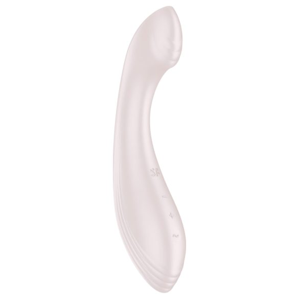 Satisfyer G-Force - δονητής σημείου G επαναφορτιζόμενος αδιάβροχος μπεζ