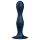 Satisfyer Double Ball-R - δονούμενο dildo με βάρος - μπλε