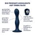 Satisfyer Double Ball-R - βαρύ δονητής (μπλε)
