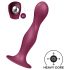 Satisfyer Double Ball-R - δονητής με βεντούζα και βάρος - σιλικόνη κόκκινο