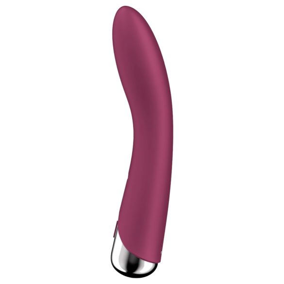 Satisfyer Spinning Vibe 1 - δονητής σημείου G με περιστρεφόμενη κεφαλή - κόκκινο