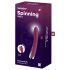 Satisfyer Spinning Vibe 1 - δονητής σημείου G με περιστρεφόμενη κεφαλή - κόκκινο