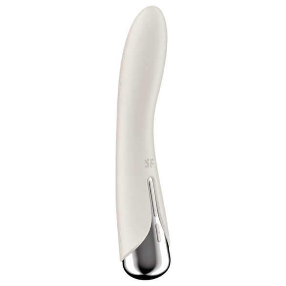 Satisfyer Περιστρεφόμενος Δονητής 1 - G-Spot με Κεφαλή που Περιστρέφεται (Μπεζ)
