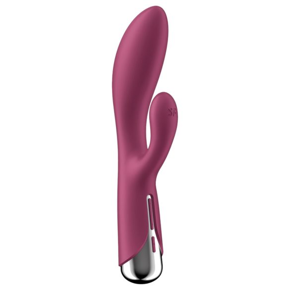 Satisfyer - κλειτοριδικός δονητής rabbit με περιστρεφόμενο βραχίονα - κόκκινο