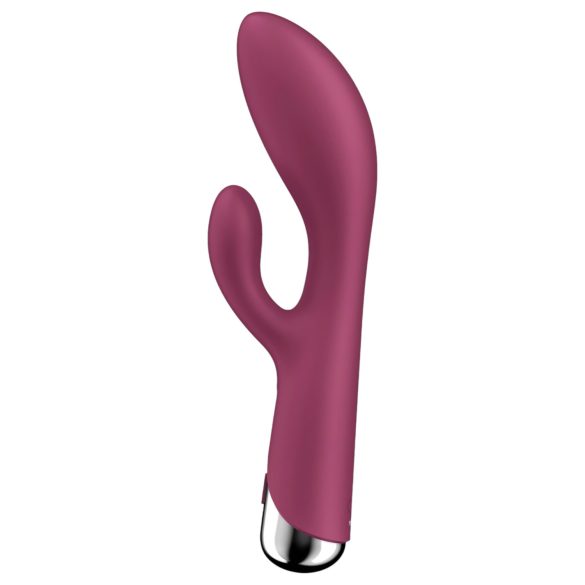 Satisfyer - κλειτοριδικός δονητής rabbit με περιστρεφόμενο βραχίονα - κόκκινο