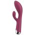 Satisfyer - κλειτοριδικός δονητής rabbit με περιστρεφόμενο βραχίονα - κόκκινο