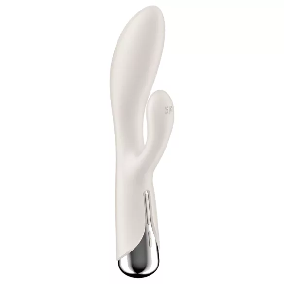 Satisfyer Spinning Rabbit 1 - δονητής με περιστρεφόμενο βραχίονα κλειτορίδας (μπεζ)