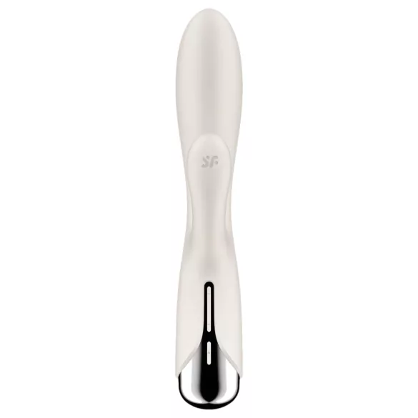 Satisfyer Spinning Rabbit 1 - δονητής με περιστρεφόμενο βραχίονα κλειτορίδας (μπεζ)