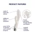 Satisfyer Spinning Rabbit 1 - δονητής με περιστρεφόμενο βραχίονα κλειτορίδας (μπεζ)