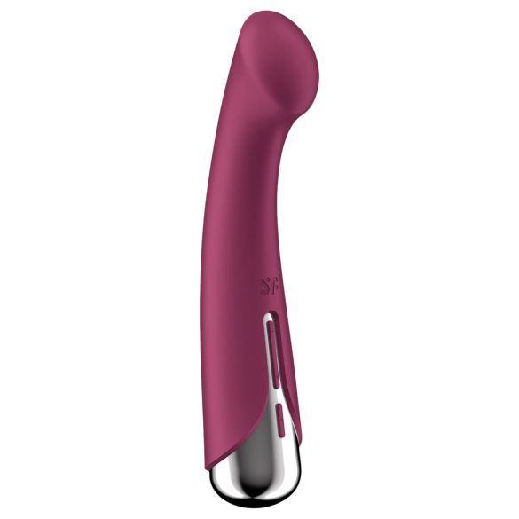 Satisfyer Περιστρεφόμενο G-Spot 1 - δονητής με περιστρεφόμενη κεφαλή (κόκκινο)