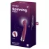 Satisfyer Spinning G-Spot 1 - περιστρεφόμενος δονητής σημείου G με περιστρεφόμενη κεφαλή (κόκκινος)