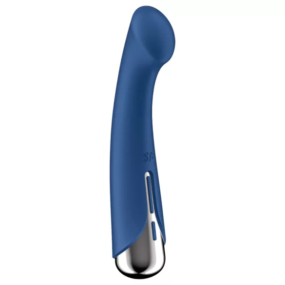 Satisfyer - δονητής σημείου G με περιστρεφόμενη κεφαλή - μπλε