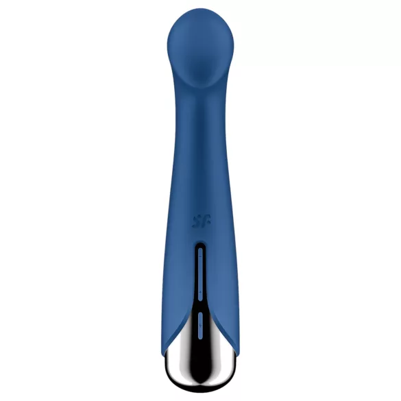 Satisfyer - δονητής σημείου G με περιστρεφόμενη κεφαλή - μπλε