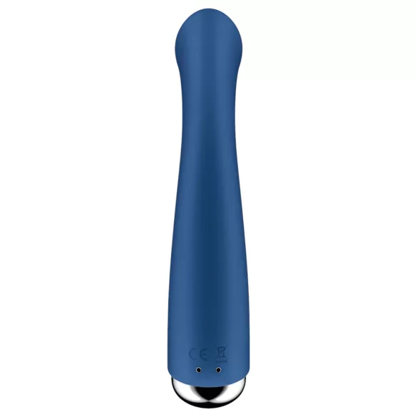 Satisfyer - δονητής σημείου G με περιστρεφόμενη κεφαλή - μπλε