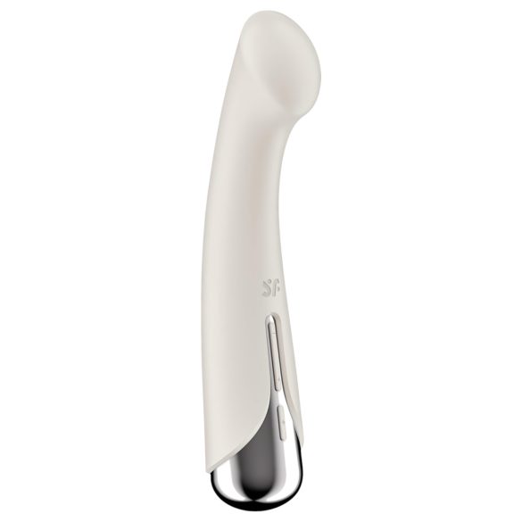 Satisfyer Περιστρεφόμενο G-Spot 1 - δονητής με περιστρεφόμενη κεφαλή (μπεζ)