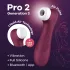 Satisfyer Pro 2 Gen3 - έξυπνος διεγέρτης κλειτορίδας με παλμούς αέρα - κόκκινο