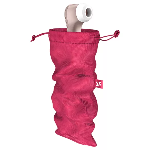 Satisfyer - τσάντα αποθήκευσης διακριτική - μεγάλη - ροζ