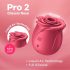 Satisfyer Pro 2 Rose - Απαλό κλειτοριδικό διεγερτικό (κόκκινο)