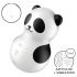 Satisfyer Pocket Panda - Δονητής με κύματα αέρα (μαύρο)