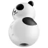 Satisfyer Pocket Panda - διεγέρτης κλειτορίδας με κύματα αέρα (μαύρο)