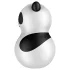 Satisfyer Pocket Panda - διεγέρτης κλειτορίδας με κύματα αέρα (μαύρο)