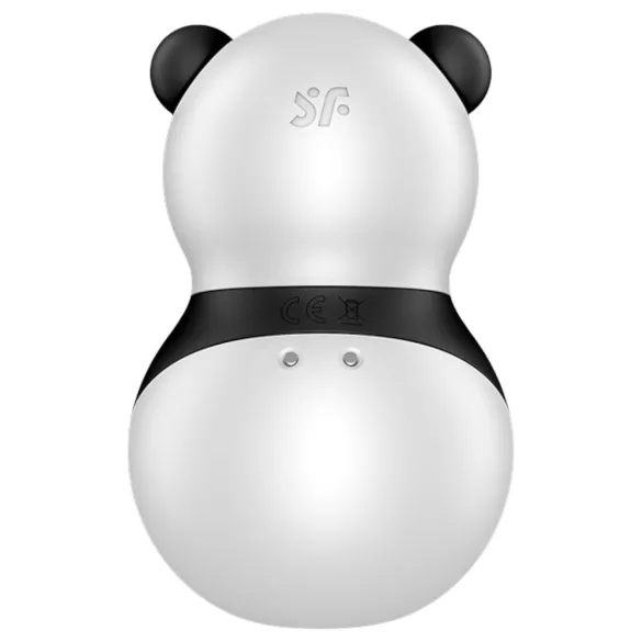 Satisfyer Pocket Panda - διεγέρτης κλειτορίδας με κύματα αέρα (μαύρο)