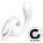 Satisfyer G για Θεές 1 - δονητής κλειτορίδας & σημείου G (λευκός)