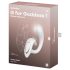 Satisfyer G για Θεές 1 - δονητής κλειτορίδας & σημείου G (λευκός)