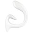 Satisfyer G για Θεές 1 - δονητής κλειτορίδας & σημείου G (λευκός)