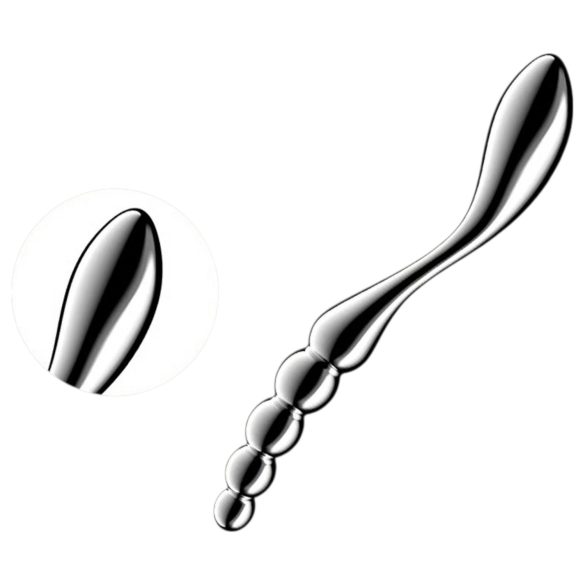 Satisfyer Star Force 1 – Σιδερένιος Δονητής με Μπίλιες (Ασημί)