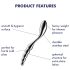 Satisfyer Star Force 1 – Σιδερένιος Δονητής με Μπίλιες (Ασημί)