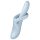 Satisfyer Heat Flex 4 - Θερμαινόμενο Δονητής Κλειτορίδας με Βραχίονα (Ασημί)