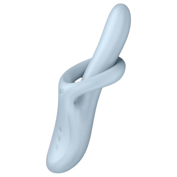 Satisfyer Heat Flex 4 - Θερμαινόμενο Δονητής Κλειτορίδας με Βραχίονα (Ασημί)