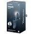 Satisfyer Heat Flex 4 - θερμαινόμενος δονητής με κλειτοριδικό στέλεχος (γκρι)