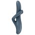 Satisfyer Heat Flex 4 - θερμαινόμενος δονητής με κλειτοριδικό στέλεχος (γκρι)