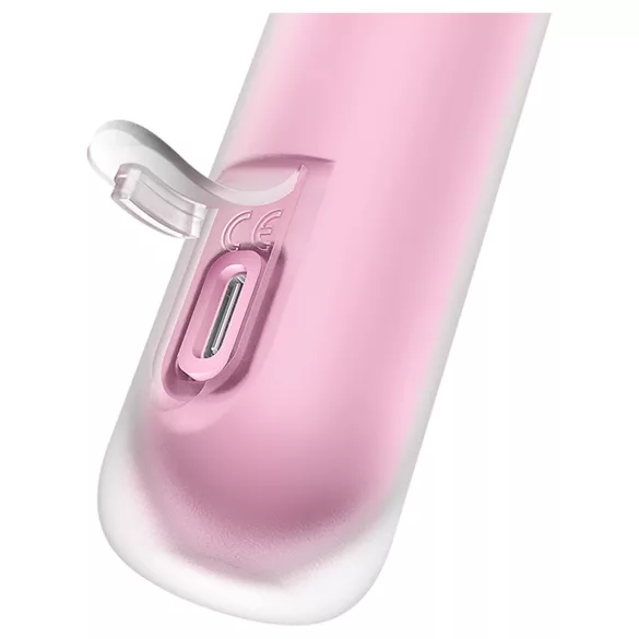 Satisfyer First Kiss - διεγέρτης κλειτορίδας με κύματα αέρα (ροζ)
